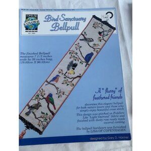 True Colors Bird Sanctuary Bellpull Cross Stitch Pattern By Gary D. Hanner
